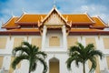 Beautiful Thai Temple Wat Benjamaborphit, temple in Bangkok, Thailand.Generality in Thailand, any kind of art decorated in Royalty Free Stock Photo