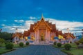 Beautiful Thai Temple Wat Benjamaborphit, temple in Bangkok, Thailand.Generality in Thailand, any kind of art decorated in Royalty Free Stock Photo