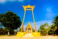 Beautiful Thailand architecture building entrance gate Royalty Free Stock Photo