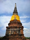 A beautiful Thailand temples, pagodas and Buddha statute in old historical`s Thailand country Royalty Free Stock Photo