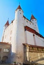 Beautiful Thun city, Lake Thunersee, swiss alps, Switzerland Royalty Free Stock Photo