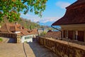 Beautiful Thun city, Lake Thunersee, swiss alps, Switzerland Royalty Free Stock Photo