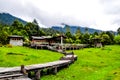 Beautiful Tibet scenery in china Royalty Free Stock Photo