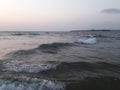 Beautiful tides on Bhogwe beach near Malvan Sindhudurg India