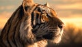 Beautiful tiger portrait.