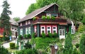 Beautiful Timber house at Wernigerode, Germany Royalty Free Stock Photo