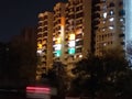 Beautiful tiranga decoration light on Diwali