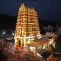 beautiful tirupati balaji temple generative AI