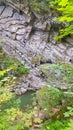 Tisitei gorge, in Vrancea county Romania