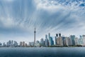 Toronto city skyline, Ontario, Canada Royalty Free Stock Photo