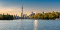 Beautiful Toronto city skyline Royalty Free Stock Photo