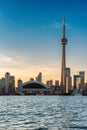 Toronto city skyline Royalty Free Stock Photo