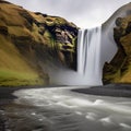 Beautiful torrent of skogafoss