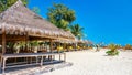 A beautiful tourist beach on Gili Air Island, Indonesia. Royalty Free Stock Photo