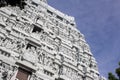 Beautiful tower in Arulmigu Arunachaleswarar Temple, Tiruvannamalai which represent element of fire