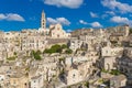 Beautiful town of Matera, Unesco heritage, Basilicata region, Italy