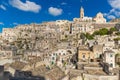 Beautiful town of Matera, Unesco heritage, Basilicata region, It Royalty Free Stock Photo