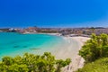 Beautiful town of Otranto and its beach, Salento peninsula, Puglia region, Italy Royalty Free Stock Photo