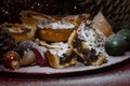 Beautiful traditional festive  mince  pice pastry  making Royalty Free Stock Photo