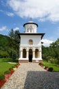 Surpatele Monastery church, Valcea county, Romania. Royalty Free Stock Photo