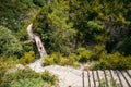 Beautiful Trail, Path, Way, Mountain Road In Verdon Gorge In Fra Royalty Free Stock Photo