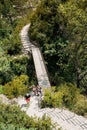 Beautiful Trail, Path, Way, Mountain Road In Verdon Gorge In France Royalty Free Stock Photo