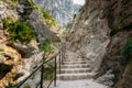 Beautiful Trail, Path, Way, Mountain Road In Verdon Gorge In France Royalty Free Stock Photo