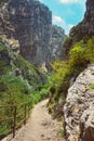 Beautiful trail, path, way, mountain road Royalty Free Stock Photo