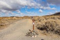 Beautiful Trailhead of the Mojave Desert Lava Tube