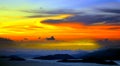 Beautiful tranquil sunset Royalty Free Stock Photo