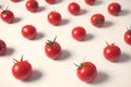 beautiful trendy pattern cherry tomato