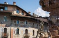the beautiful Trento in Trentino Alto Adige Italy Royalty Free Stock Photo