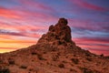 Beautiful Trona pinnacles at sunset