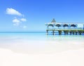 Beautiful tropical exotic beach Royalty Free Stock Photo