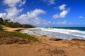 Beautiful tropical beach in Aguadilla, Puerto Rico