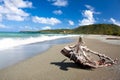 Beautiful tropical beach in Baracoa, Cuba Royalty Free Stock Photo