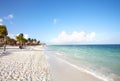 Beautiful tropical beach. Royalty Free Stock Photo