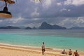 Beautiful tropical beach - El Nido, Philippines Royalty Free Stock Photo