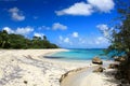 Beautiful tropical beach Maguana, Cuba Royalty Free Stock Photo