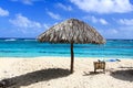 Beautiful tropical beach Maguana, Cuba Royalty Free Stock Photo