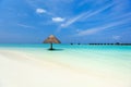 Beautiful tropical beach at Maldives