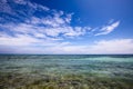 Beautiful tropical beach in Philippines. Royalty Free Stock Photo