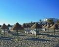 Beautiful tropical beach southern Tenerife.Canary Islands.Spain. Royalty Free Stock Photo