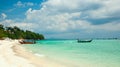 Beautiful tropical beach and tropical sea in Thailand. Phi Phi.