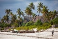 Beautiful tropical beach of Zanzibar island