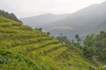 Beautiful tropical landscape of Mount Nepal Himalayas Royalty Free Stock Photo