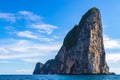 Beautiful tropical limestone islands on Koh Phi Phi Leh Thailand Royalty Free Stock Photo