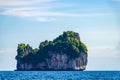 Beautiful tropical limestone islands on Koh Phi Phi Leh Thailand Royalty Free Stock Photo