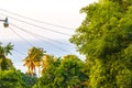 Beautiful city seascape landscape natural panorama view Puerto Escondido Mexico Royalty Free Stock Photo