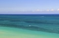 Beautiful, Tropical Ocean Water - Aerial View or Top View Royalty Free Stock Photo